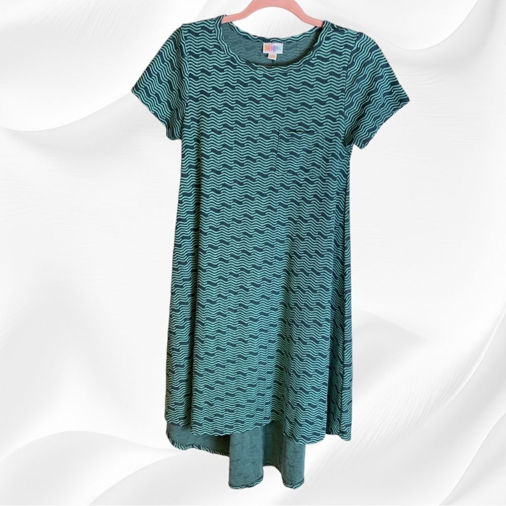 Lularoe Carly High Low Tee Shirt Dress Size XXS 00-0